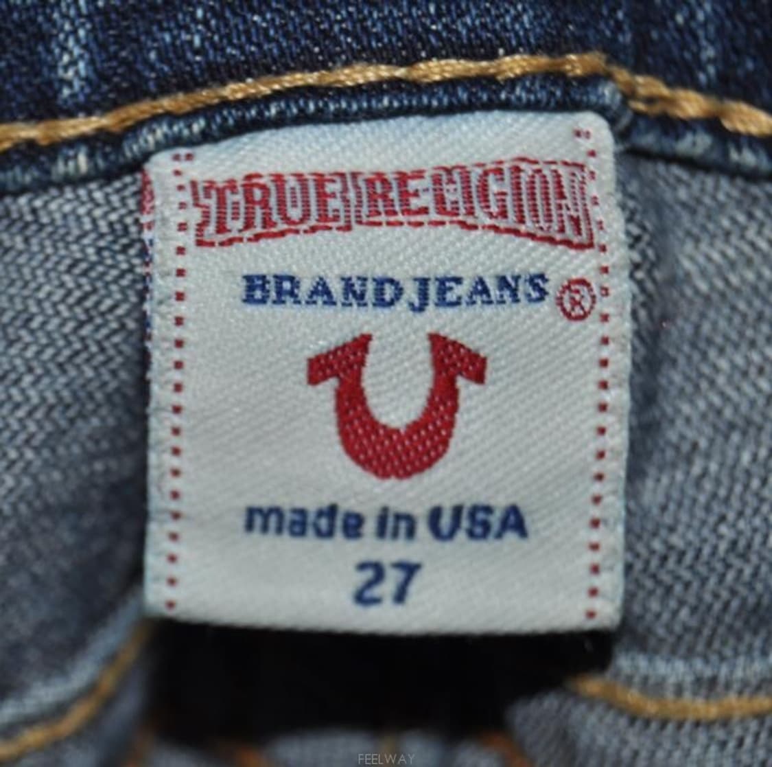 트루릴리젼/여성부츠컷청바지(허리28) 상품이미지7