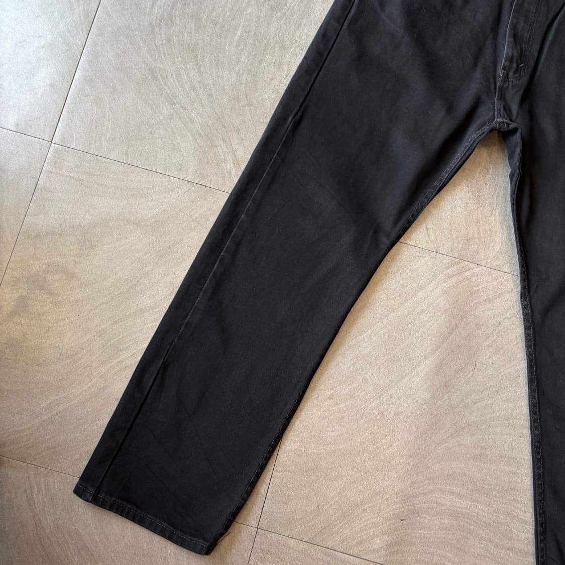 리바이스 정품 505 데님 블랙 팬츠 바지 상품이미지3