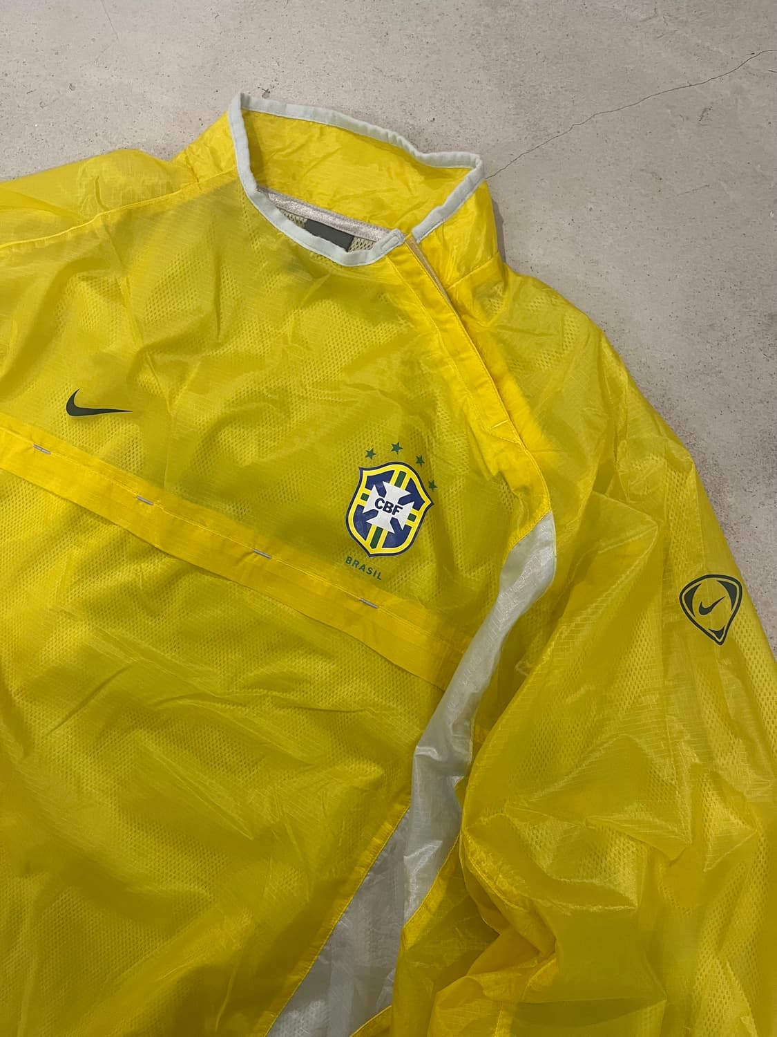 빈티지 나이키 2002월드컵 브라질 대표팀 웜업 상품이미지3