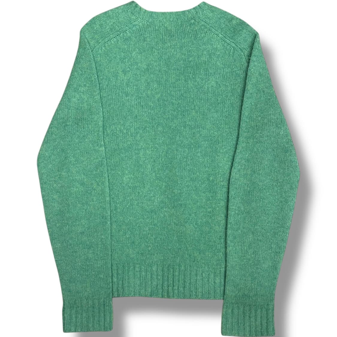 Polo Ralph Lauren 엘보우 패치 라이트 그린 울 니트 상품이미지2