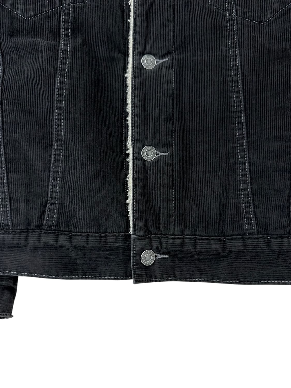 00s 리바이스 코듀로이 골덴 기모 쉐르파 블랙 (M~XL) 상품이미지6