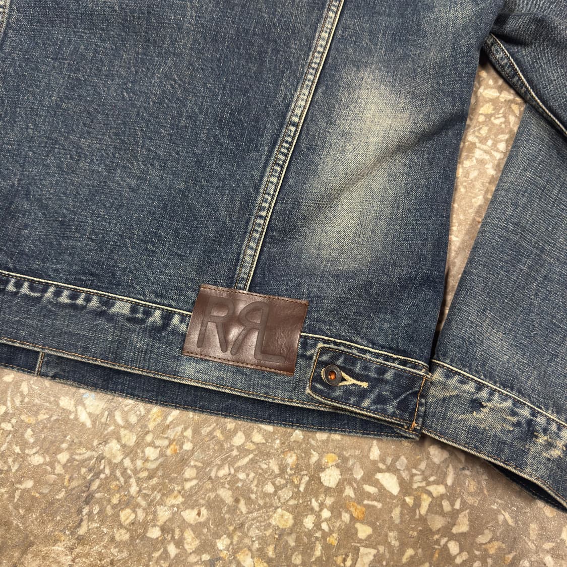 90‘s RRL 데님자켓 USA 상품이미지4