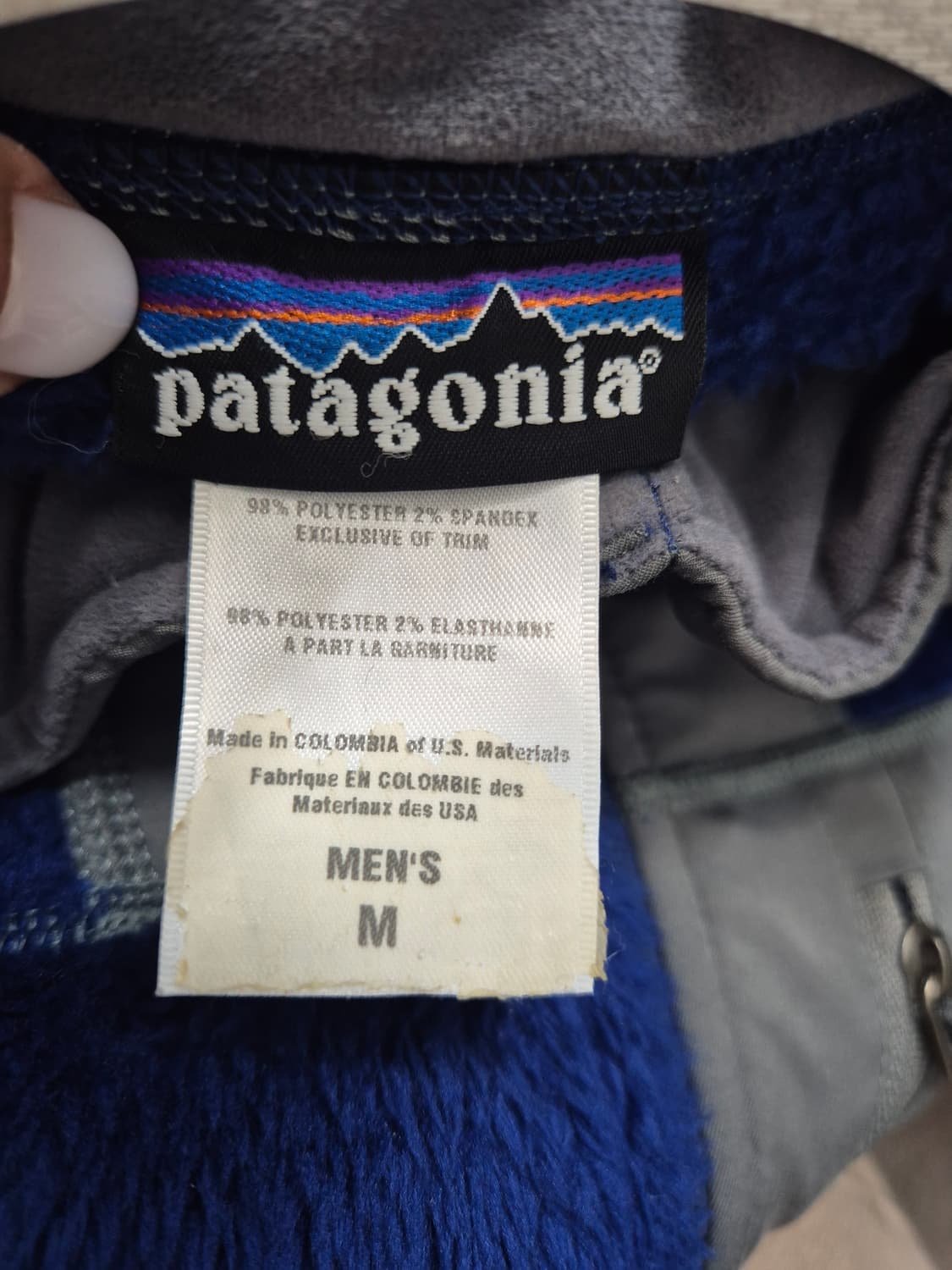 파타고니아 R3 하이 로프트 풀 집업 플리스 / M(정품) 상품이미지6