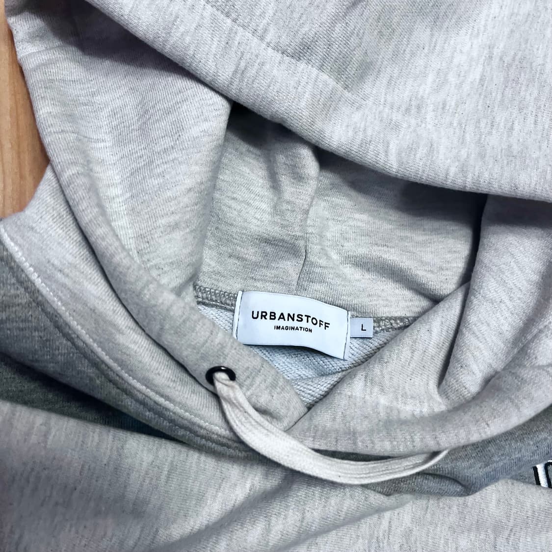 (L) 어반스터프 컬러 매칭 후디 그레이 상품이미지6