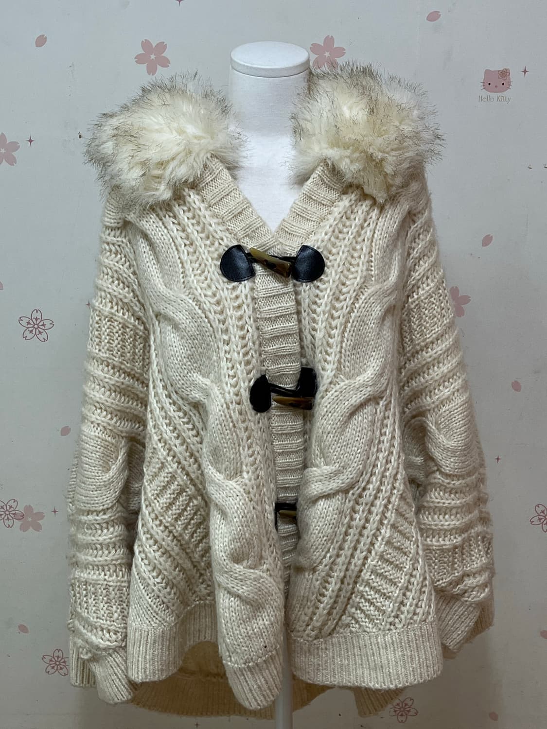 Datura 다츄라 퍼 케이프 갸루 오네갸루 히메갸루 상품이미지4