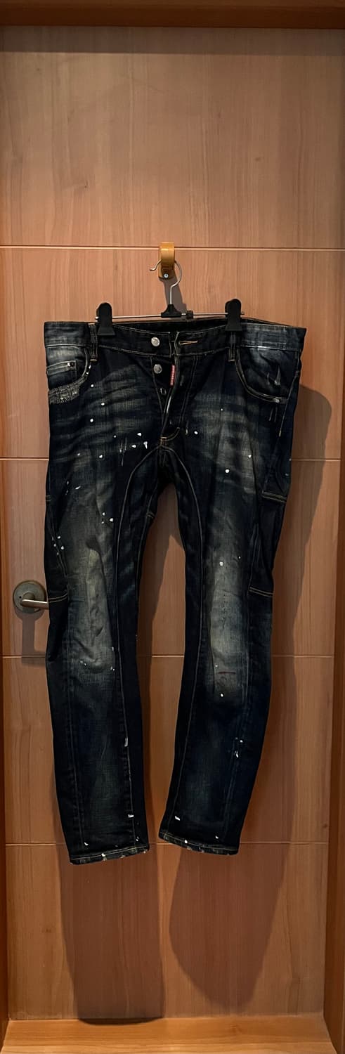 (Made in italy)Dsquared2 디스퀘어드 청바지 데님 50 상품이미지1