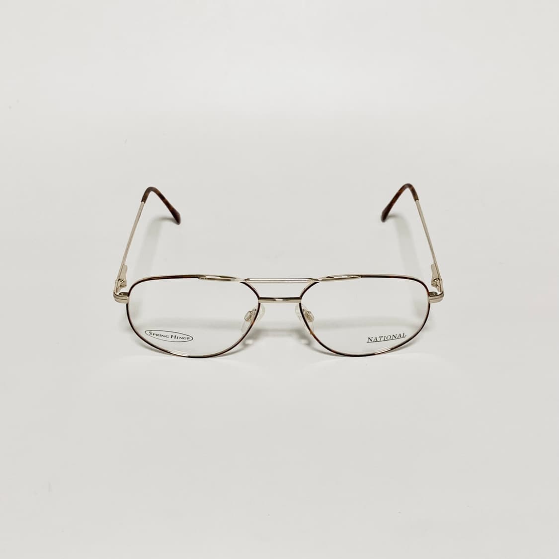 843 데드스탁 픽키 빅사이즈 투브릿지 골드 프레임 빈티지안경 상품이미지2