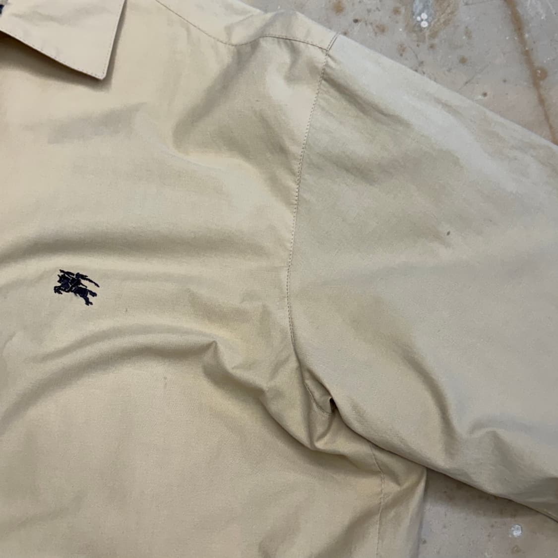 버버리 베이지 블루종 자켓 상품이미지6