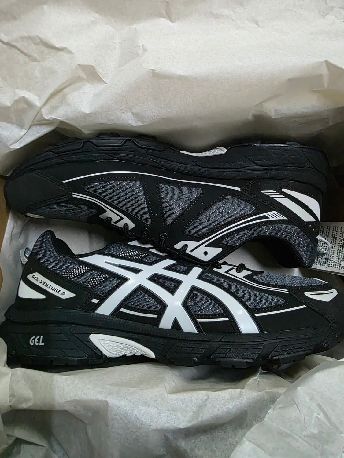 아식스 젤벤쳐6 캐리어그레이 290 새상품 상품이미지1