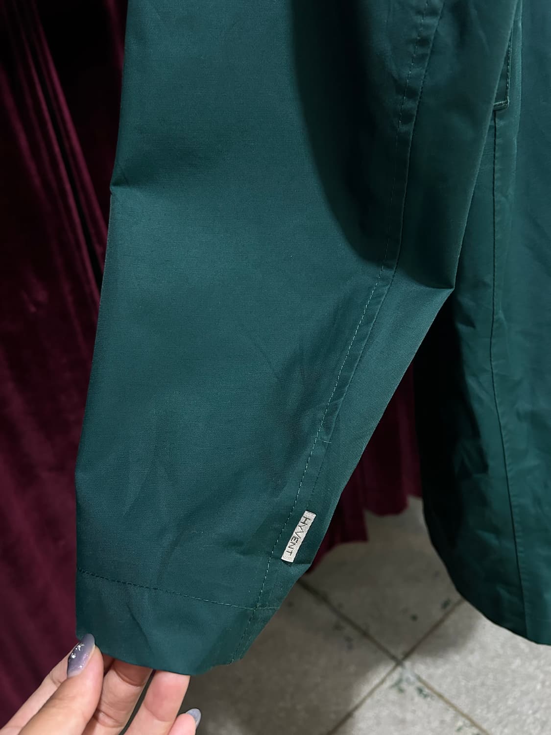 TIMBERLAND green wide coat 상품이미지5