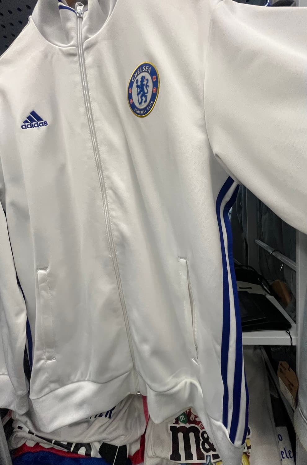 10s 아디다스 챌시 져지 데드스탁 트랙 자켓 화이트 상품이미지6