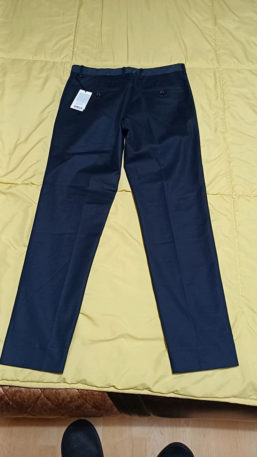 플랙 미사용 스판면바지 실측31인치 기장99 상품이미지5