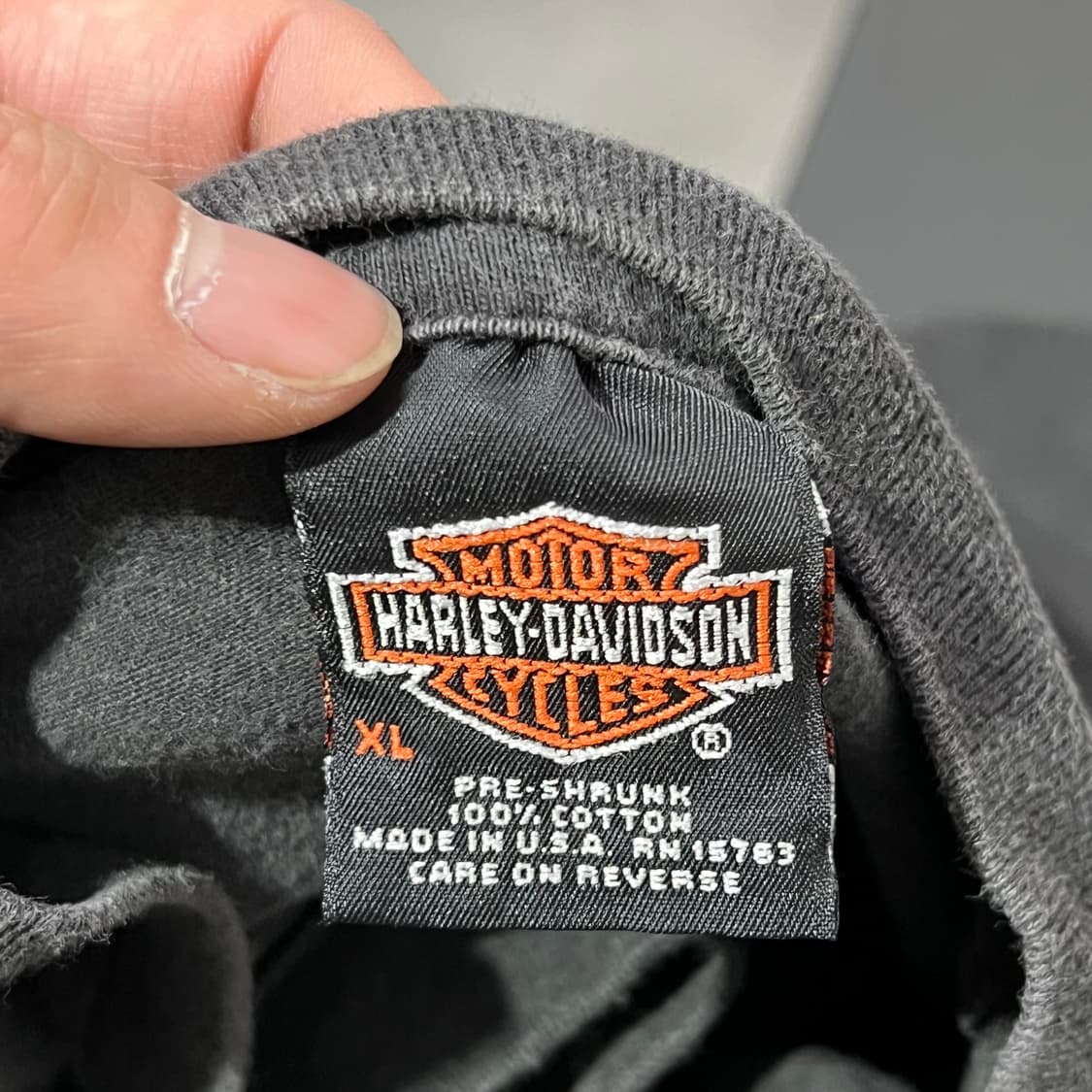  USA 90s 할리데이비슨 트윈캠 프린팅 반팔티 y15706 상품이미지5