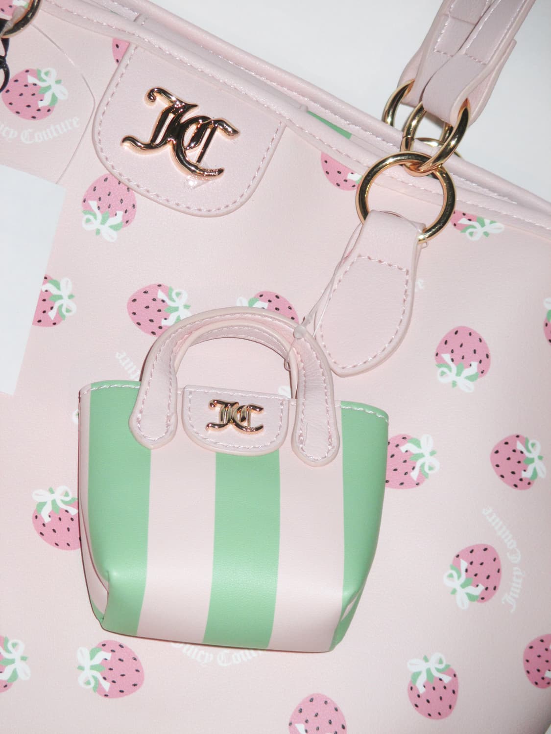 쥬시 꾸뛰르 핑크 스트로베리 숄더백 + 코인 월렛 상품이미지4