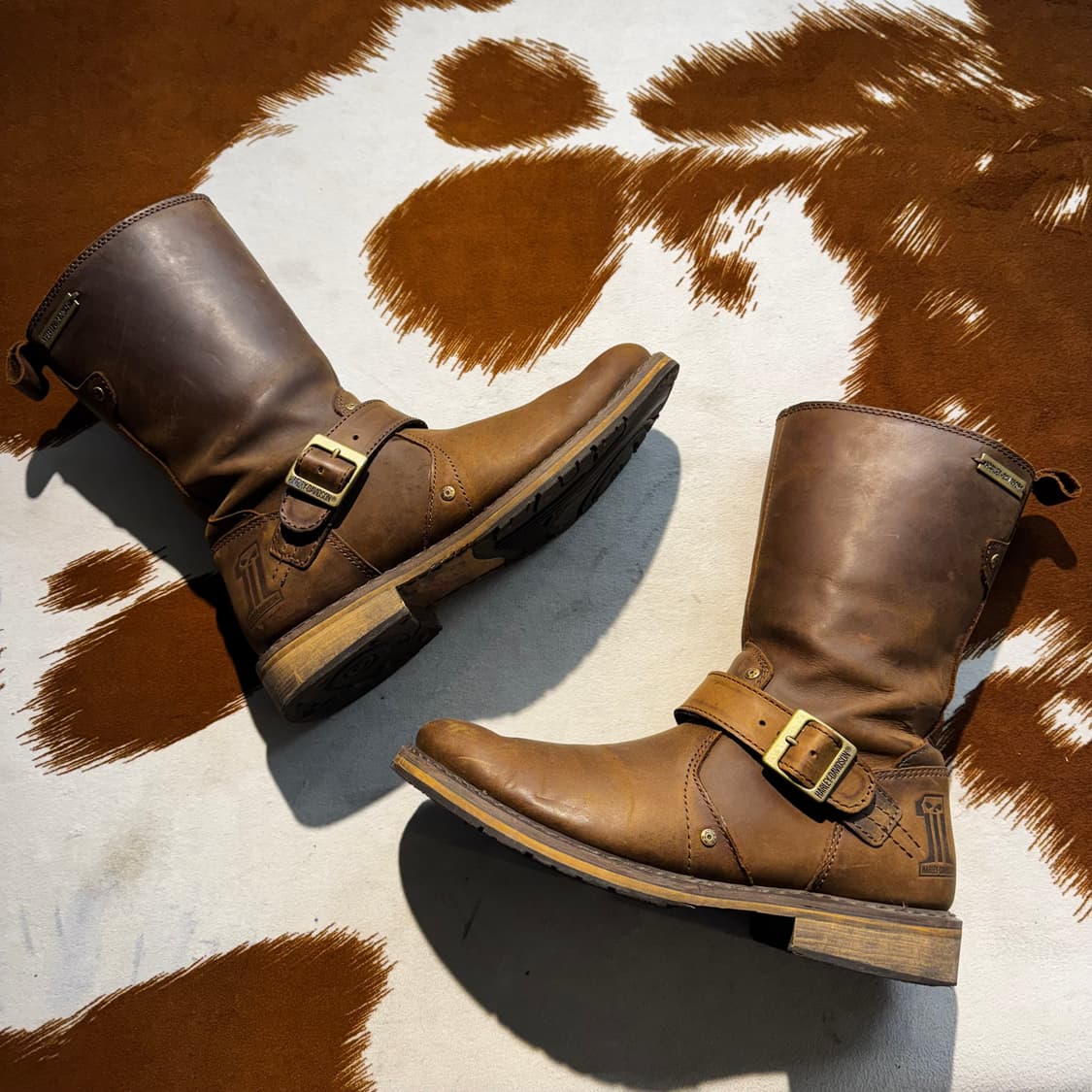 할리데이비슨 엔지니어드 부츠 (270) 브라운 상품이미지10