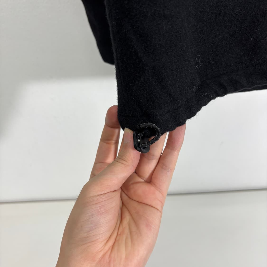 95-100 ZUCCA 주카 블랙 울자켓 상품이미지5