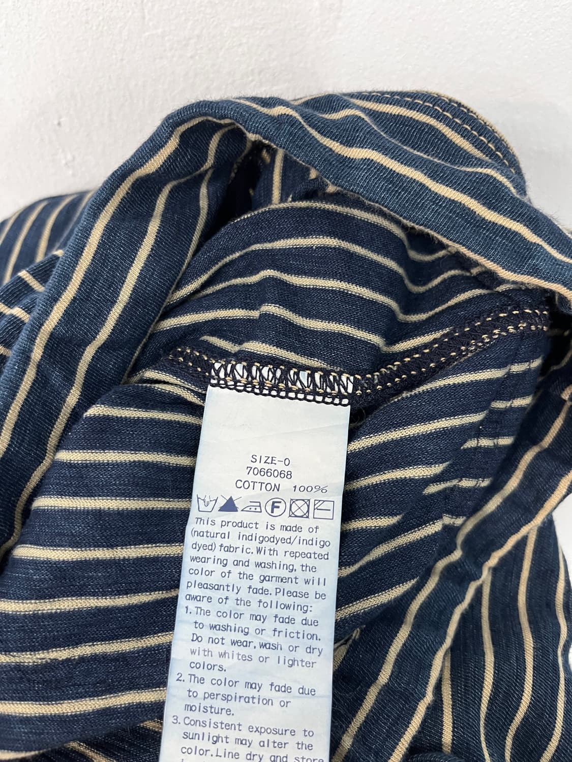 45rpm 인디고 스트라이프 팬츠 상품이미지10