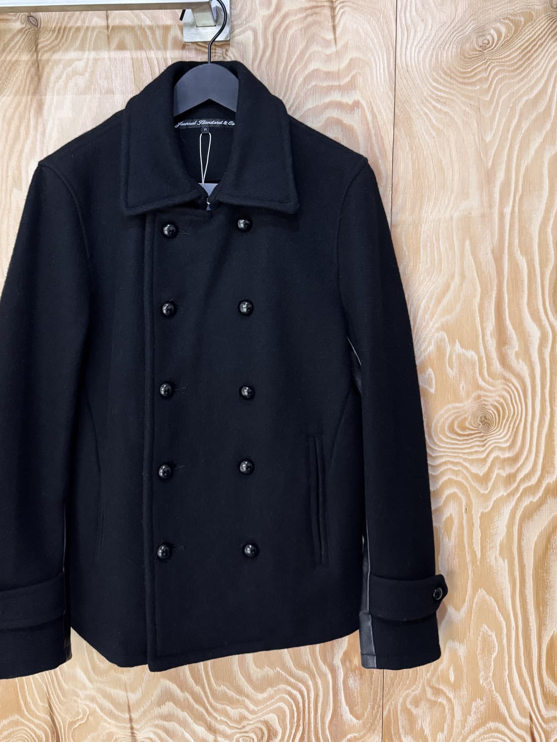 저널스탠다드 카우하이드 울 피코트 상품이미지2