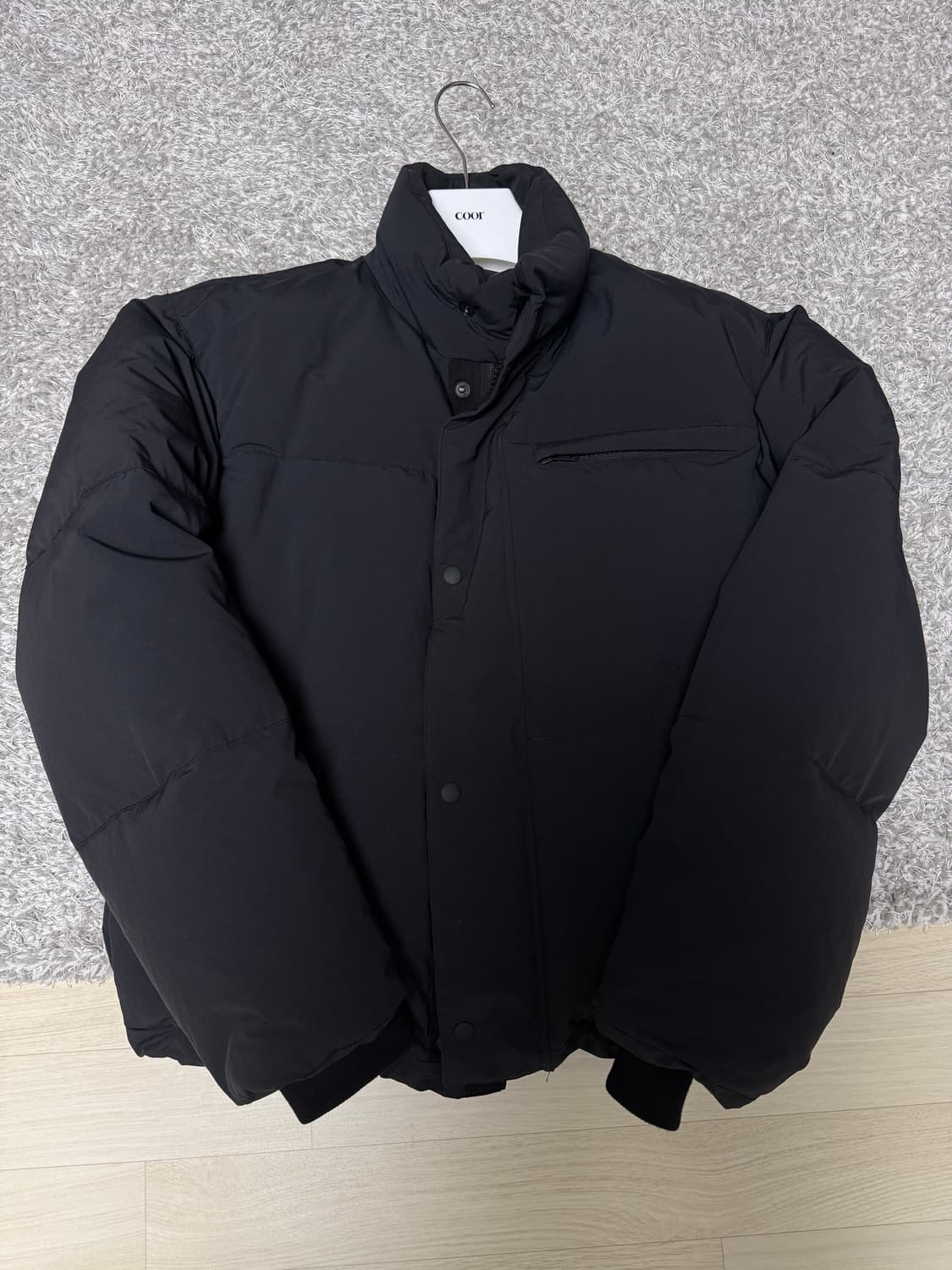 쿠어 페이퍼리 퀄트 덕 다운 점퍼 상품이미지1