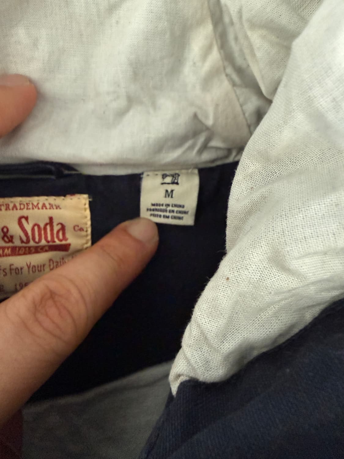 스카치 앤 소다(SCOTH & SODA) 코튼 더플 코트(네이비) 상품이미지10