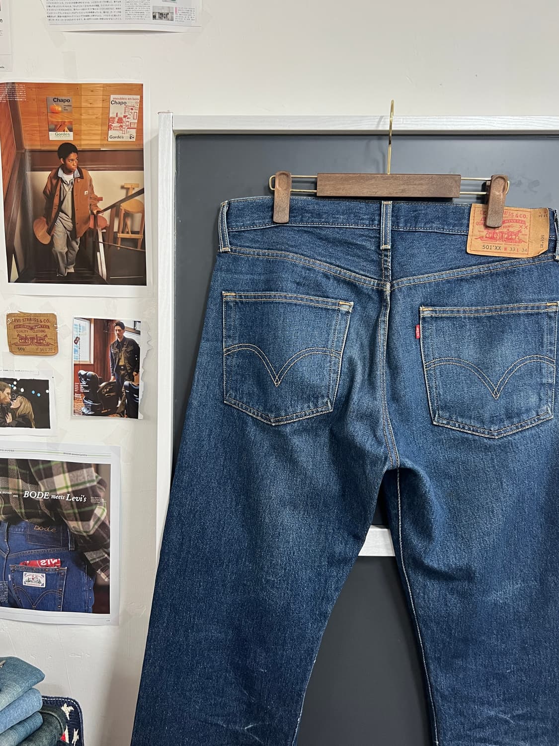 00s Levis 리바이스 501xx 버튼플라이 스트레이트 데님 팬츠 상품이미지2