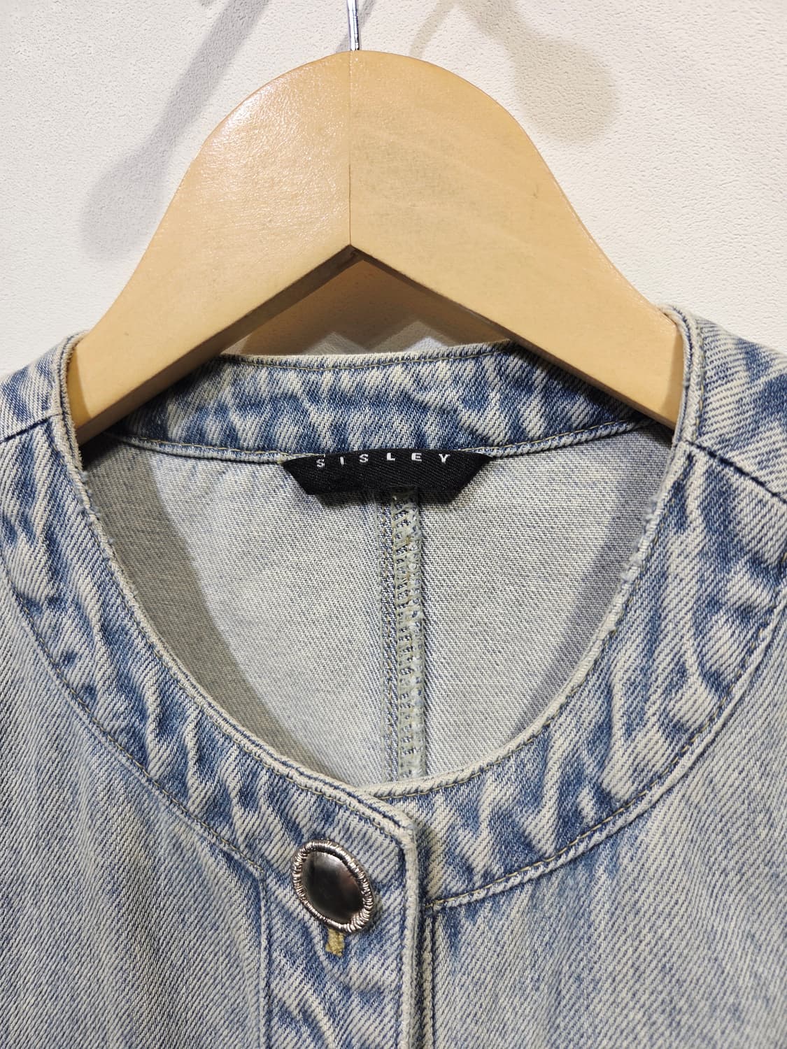 SISLEY. 여자 데님 자켓_44 상품이미지5
