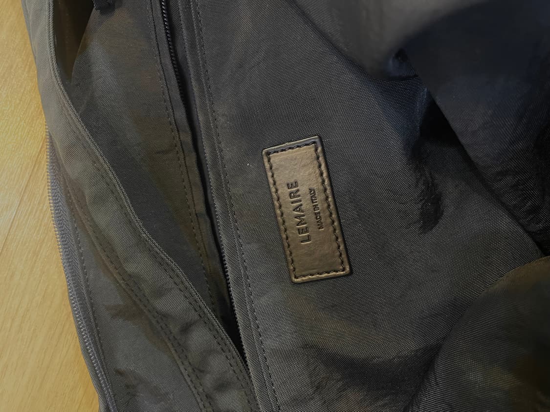 LEMAIRE 소프트 게임백 그린블루 라지 상품이미지4