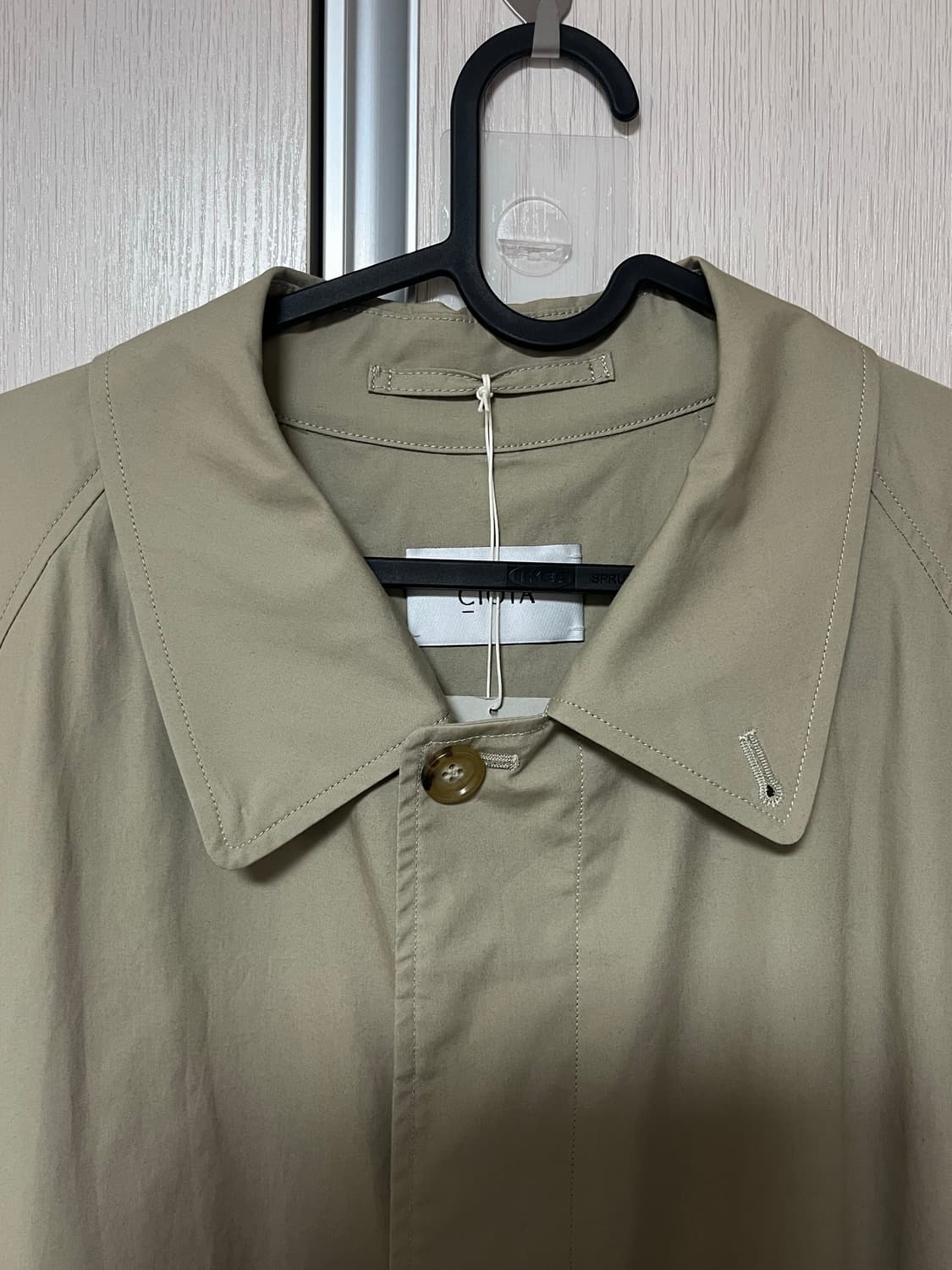 CIOTA 시오타 롱코트 베이지 6size 상품이미지2