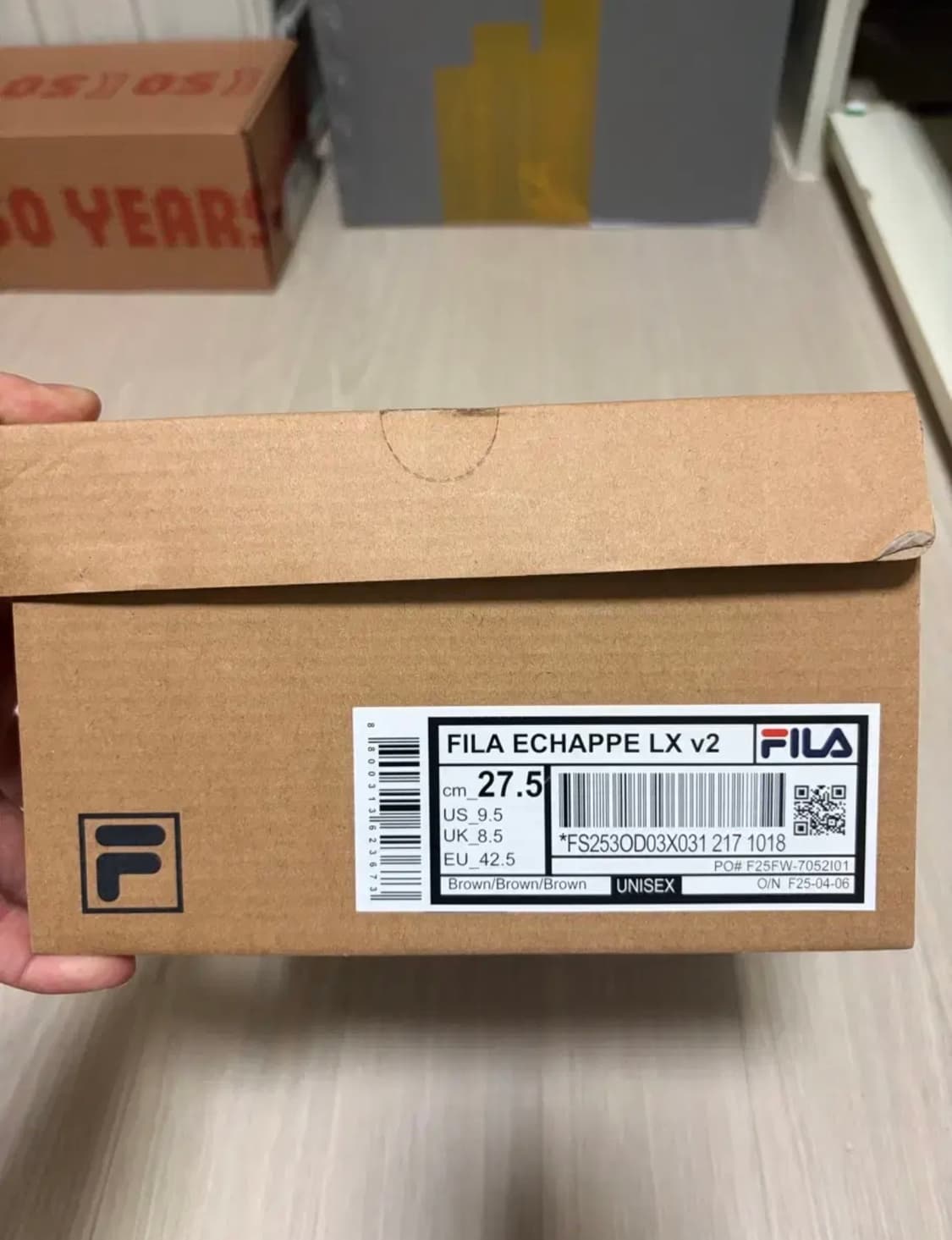 FILA 에샤페스니커즈/275/마지막가격 상품이미지8