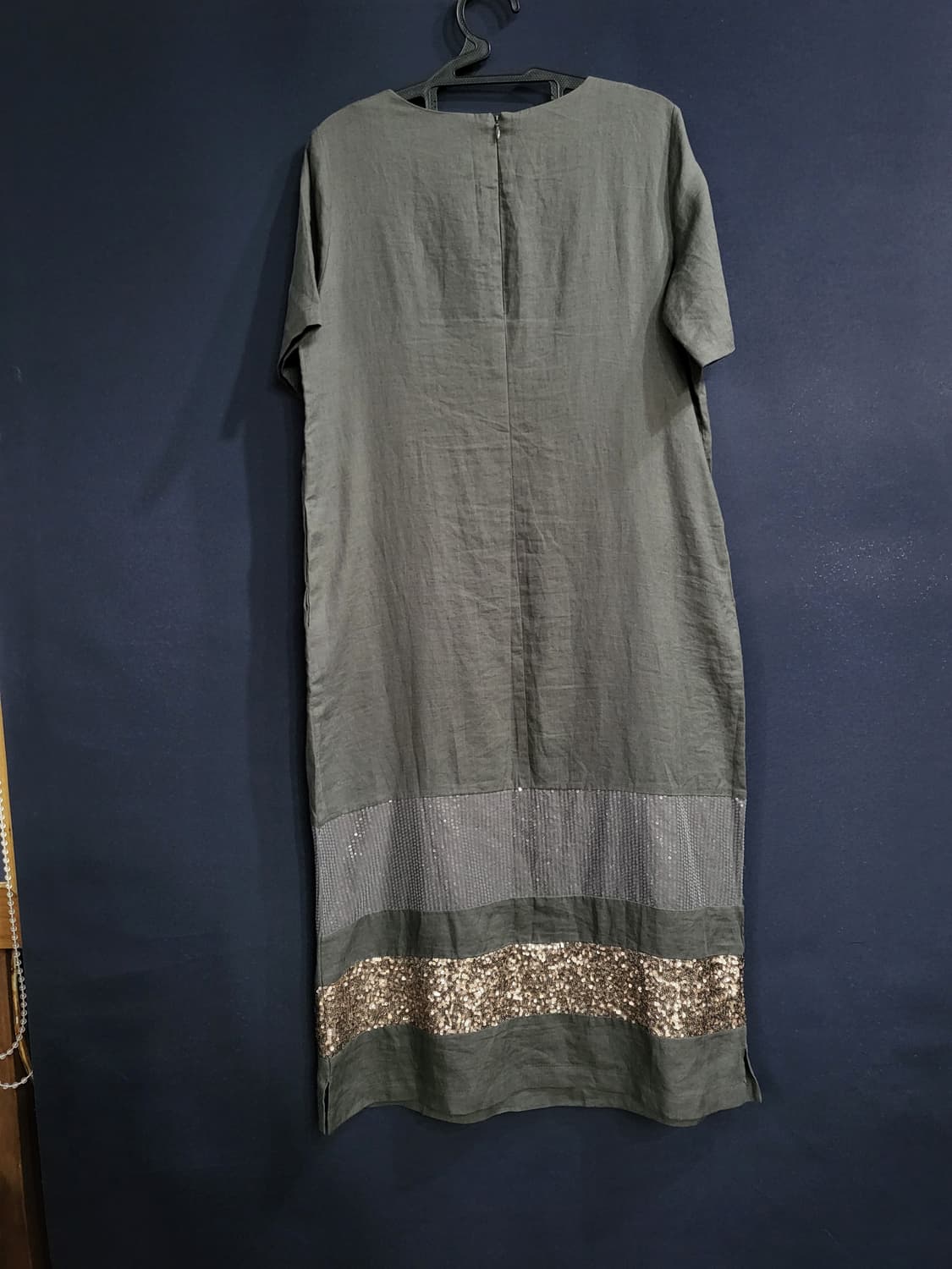 미치코런던 린넨 스팽글 롱원피스 상품이미지5