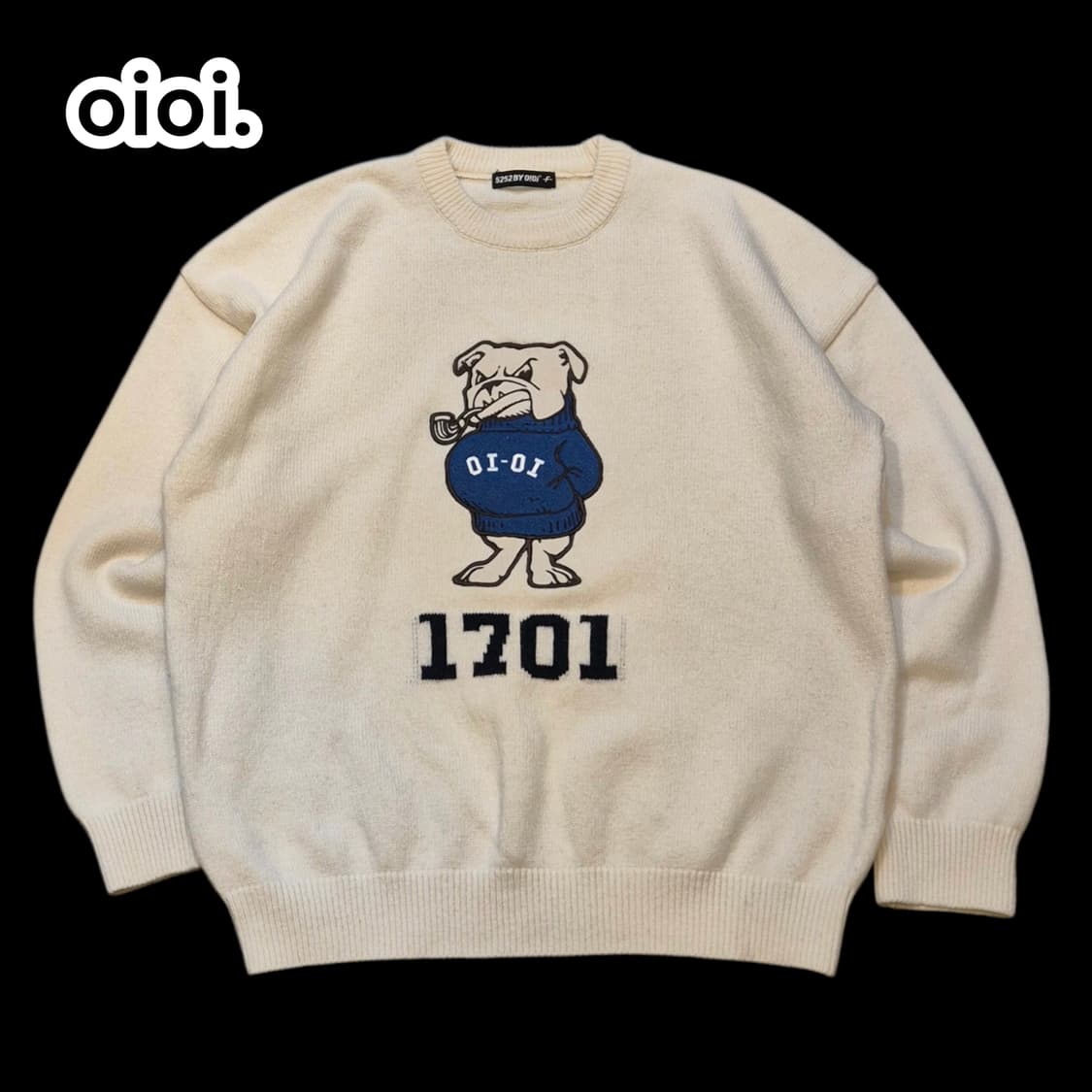 (FREE) oioi 아이보리 니트 상품이미지1