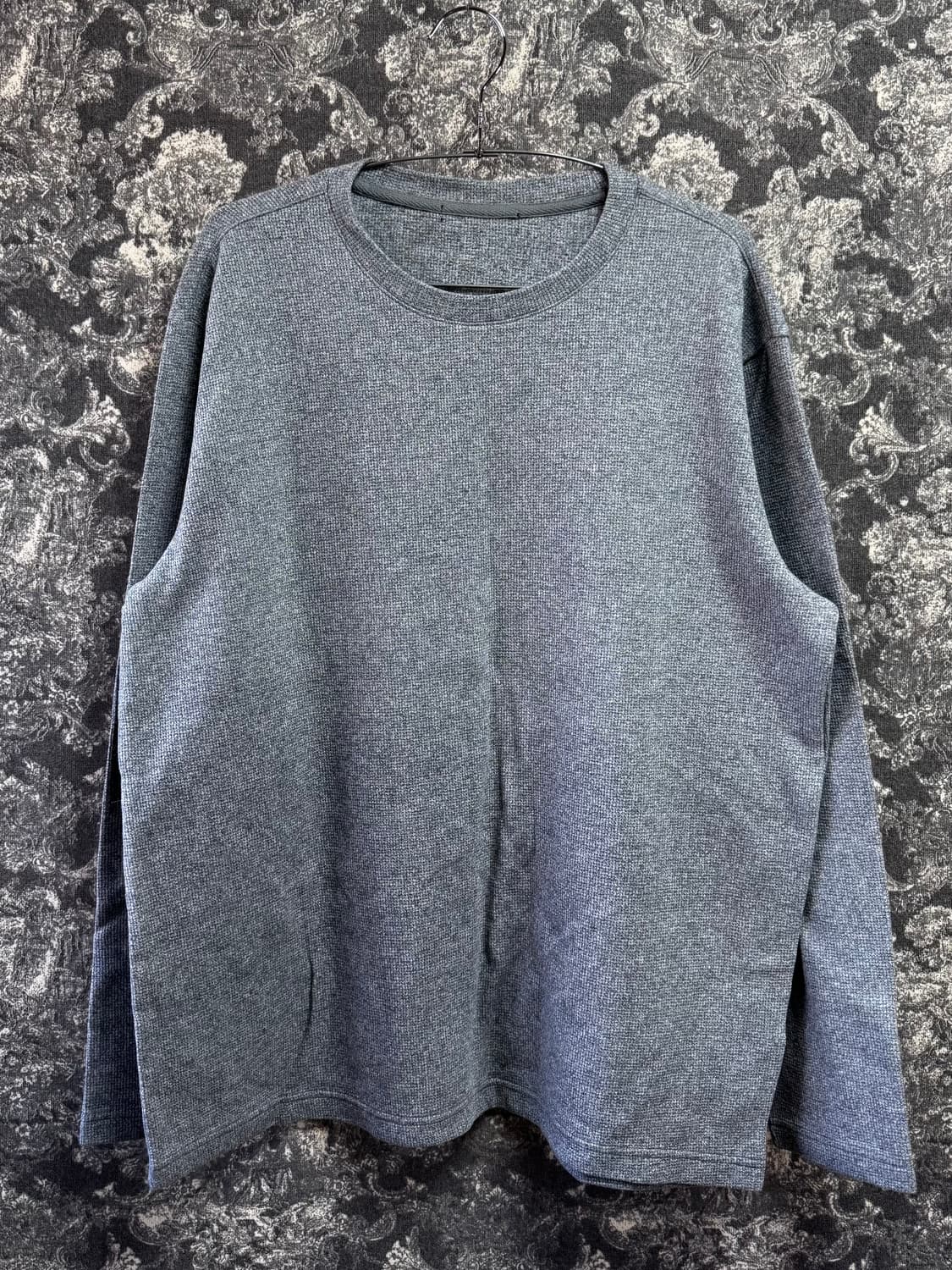 vintage 빈티지 와플 그레이 니트 상품이미지2