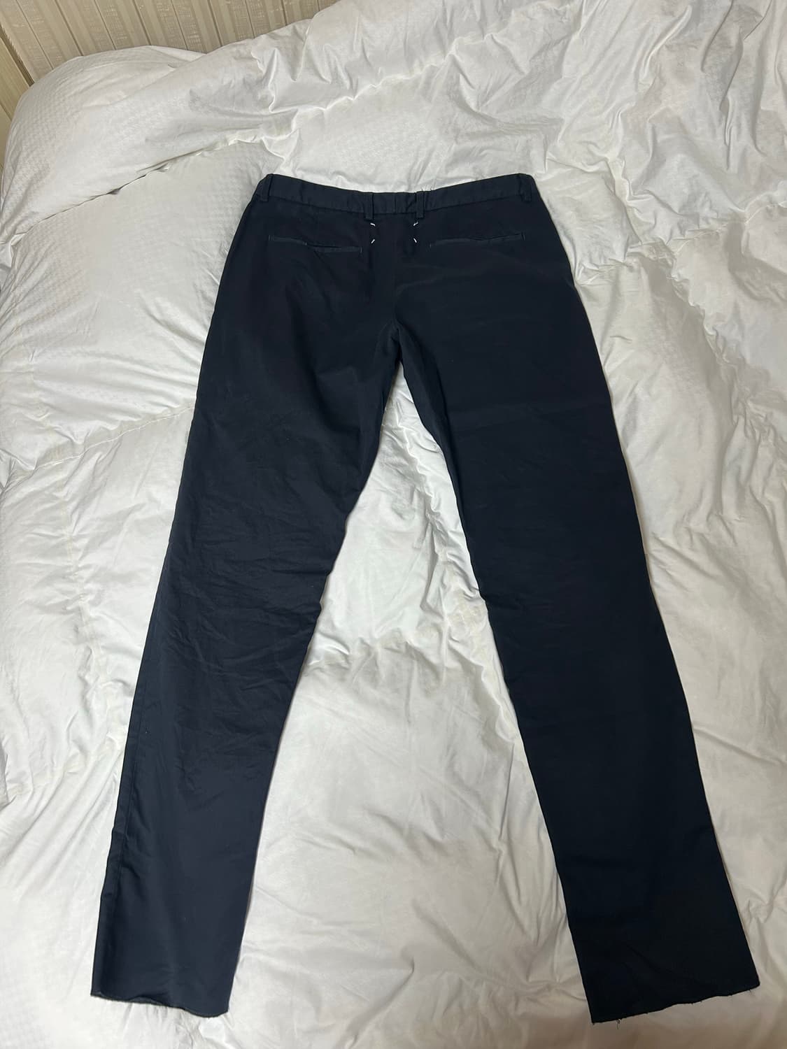 maison margiela 16ss cut-off pants black 상품이미지2