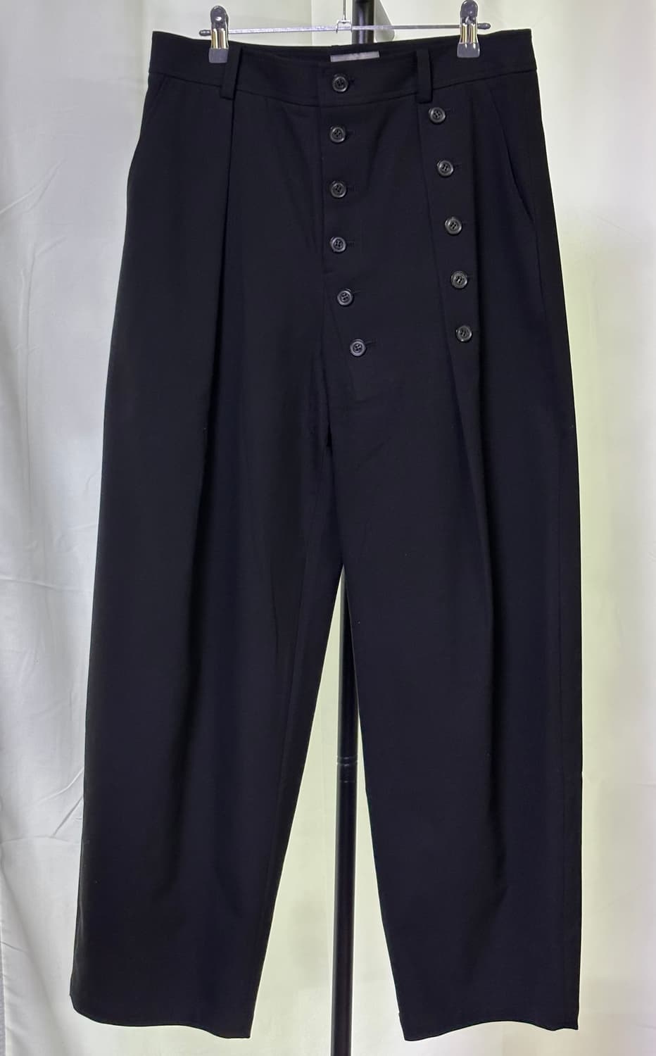 요석 Multi-button pants(Black) 상품이미지1