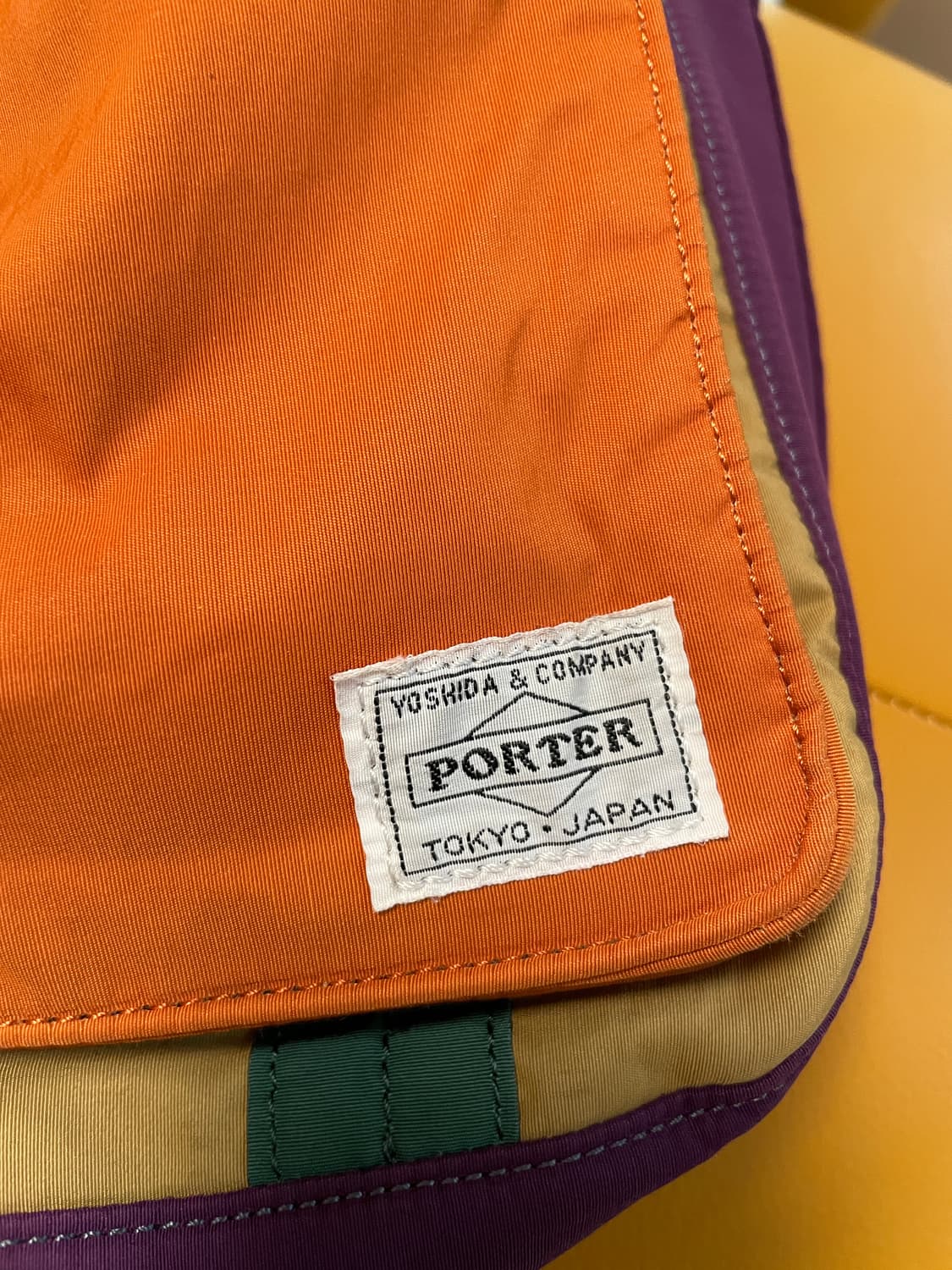 포터X빔즈보이 컬러 블록 토트백 상품이미지5