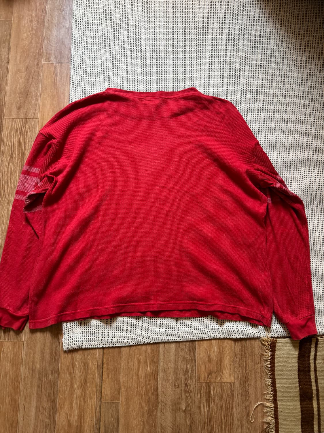 90s USA 스투시 써멀 롱슬리브 상품이미지6