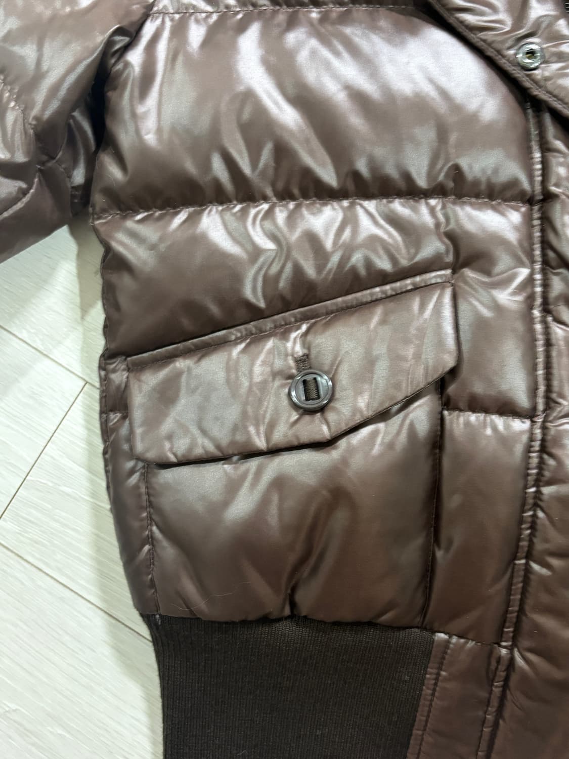 Y2k 00s 프리미엄 n2b 숏 덕다운 퍼 패딩 상품이미지5