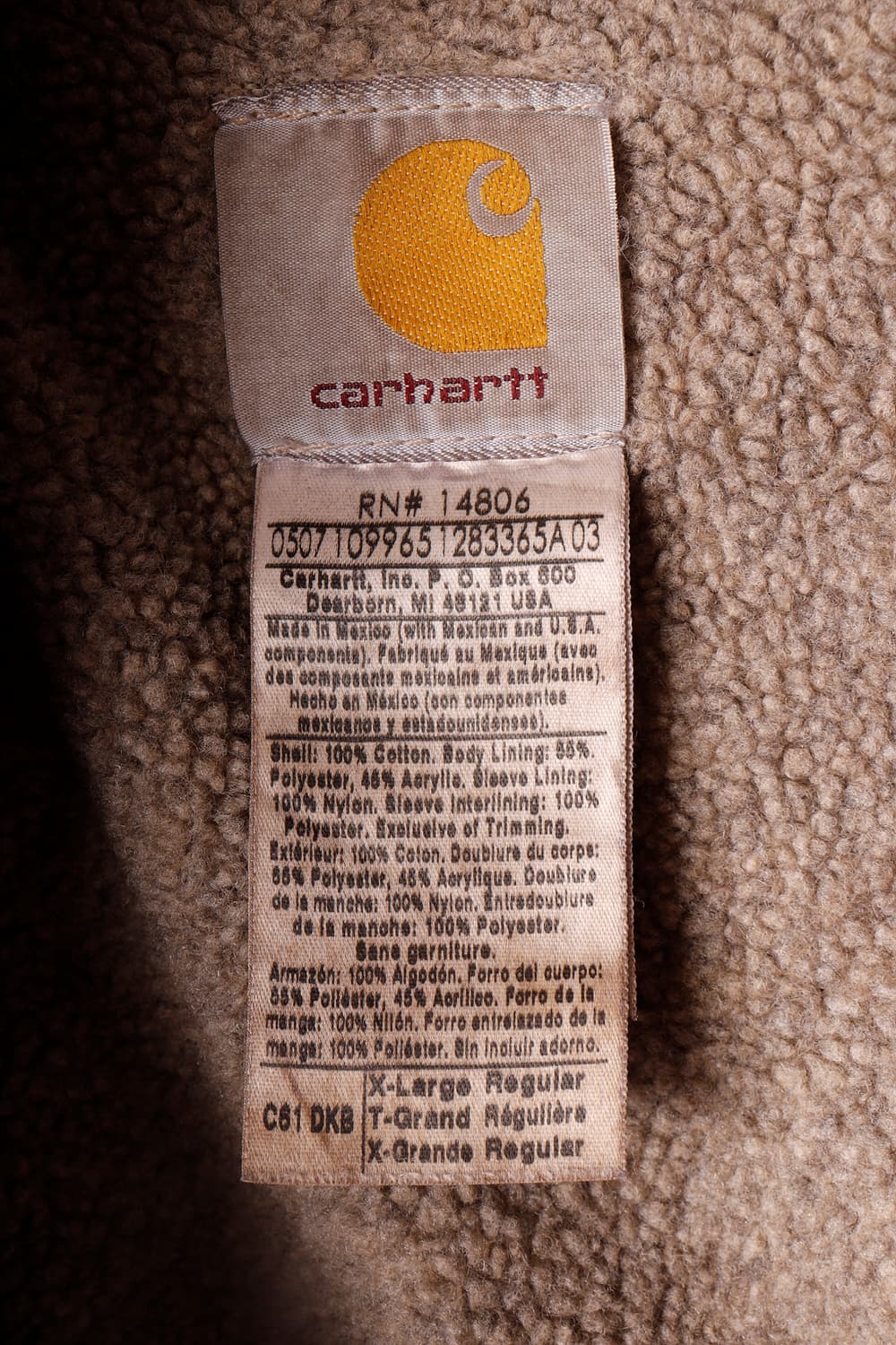 칼하트 디트로이트 C61 DKB 상품이미지9