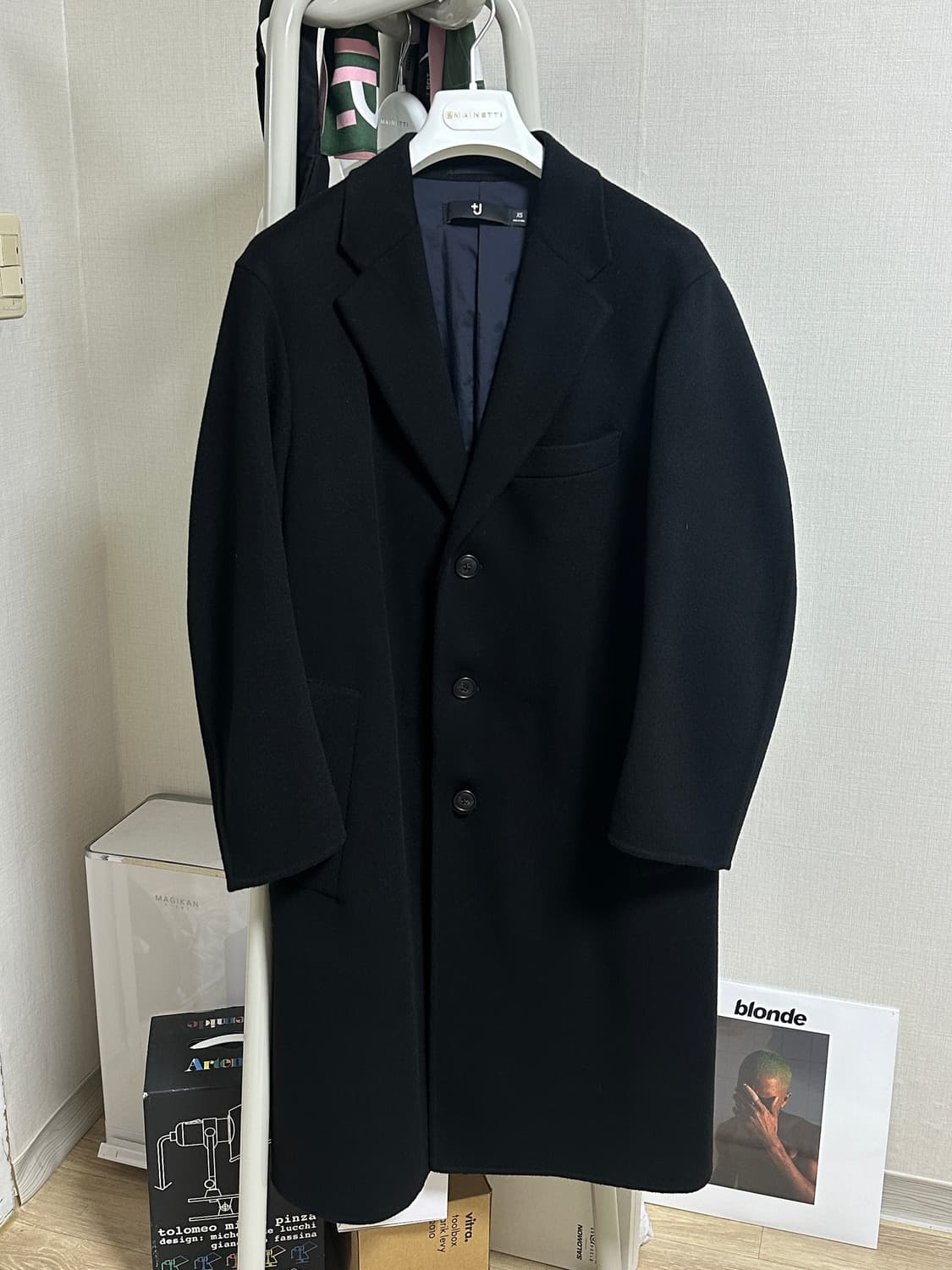 유니클로 +J 캐시미어블렌드 체스터코트 질샌더 상품이미지1