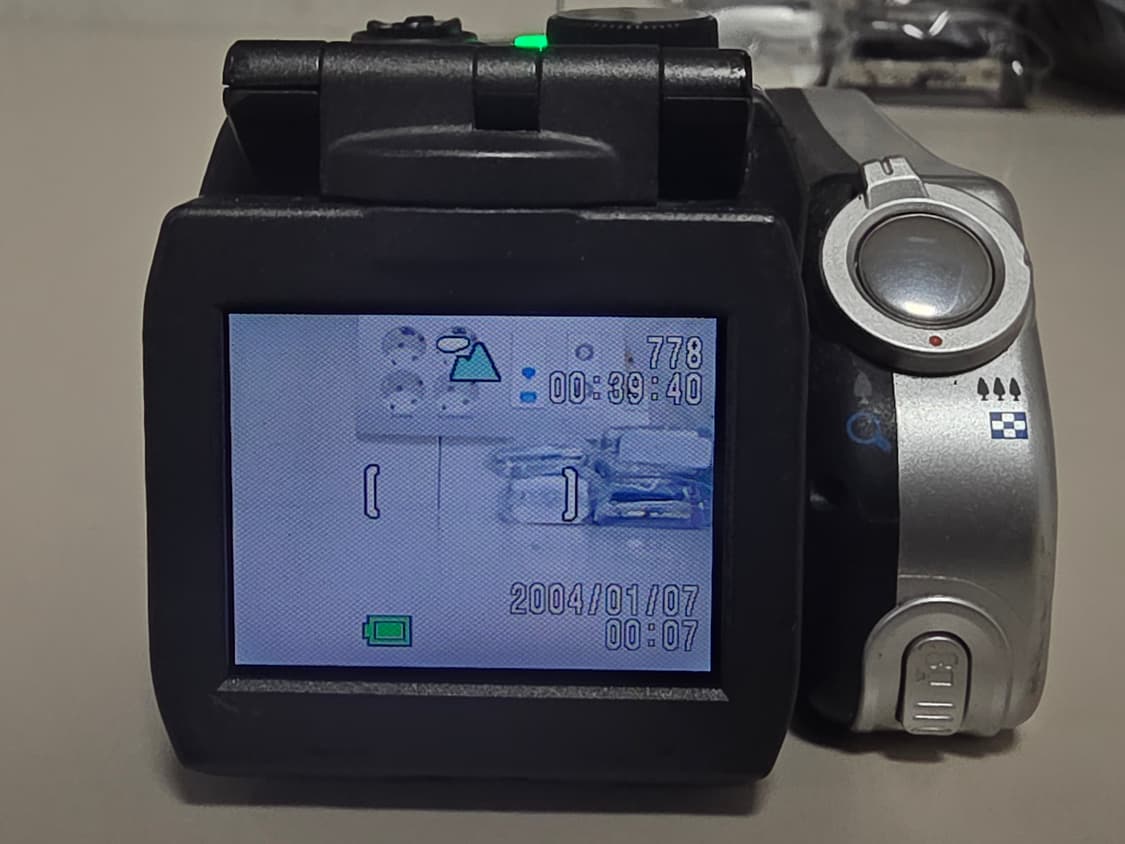 펜탁스 옵티오 MX4 빈티지 디지털캠코더 (하자) 상품이미지5