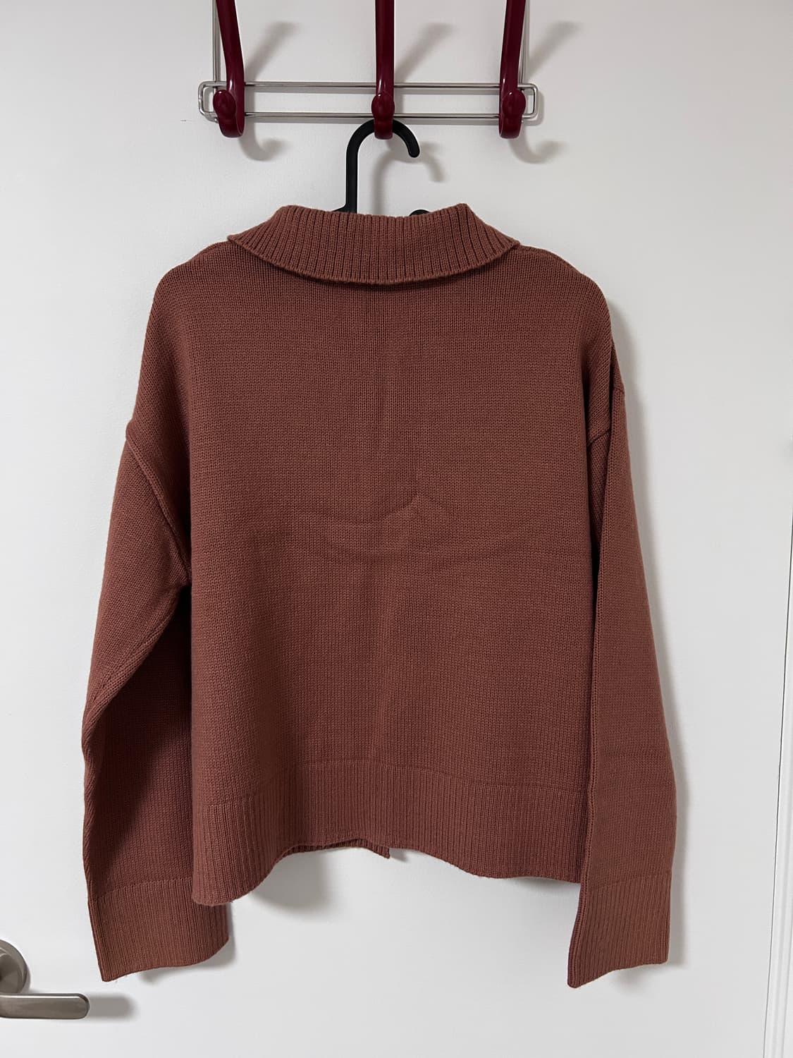 에잇세컨즈 카라 니트 가디건 상품이미지4