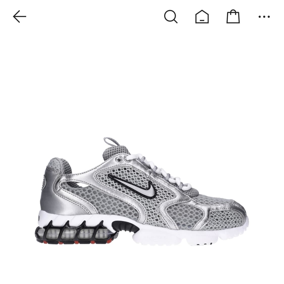 나이키 에어 줌 스피리돈 케이지 2 메탈릭 실버 245 상품이미지1