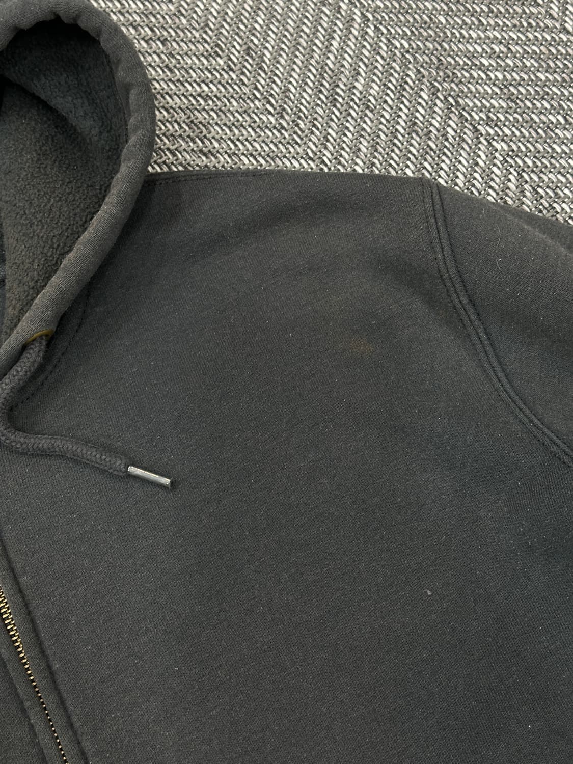 칼하트 후드집업 차콜 M 상품이미지6