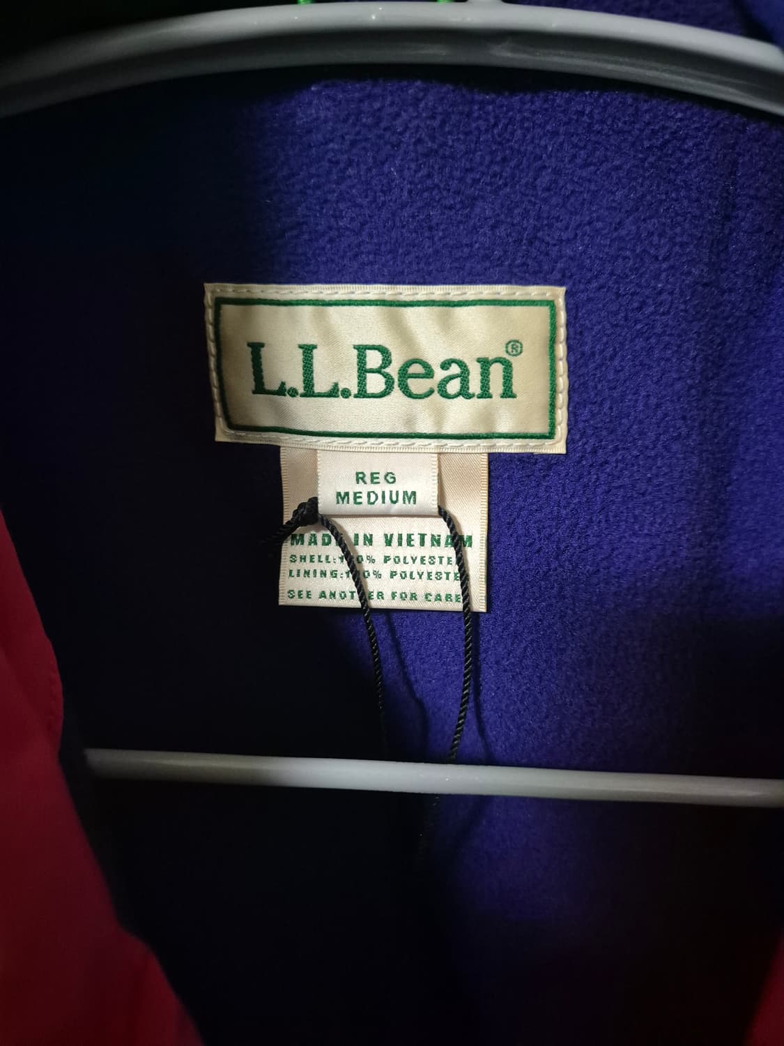 엘엘빈(L.L.Bean) 일판 별주 플리스 자켓 상품이미지3