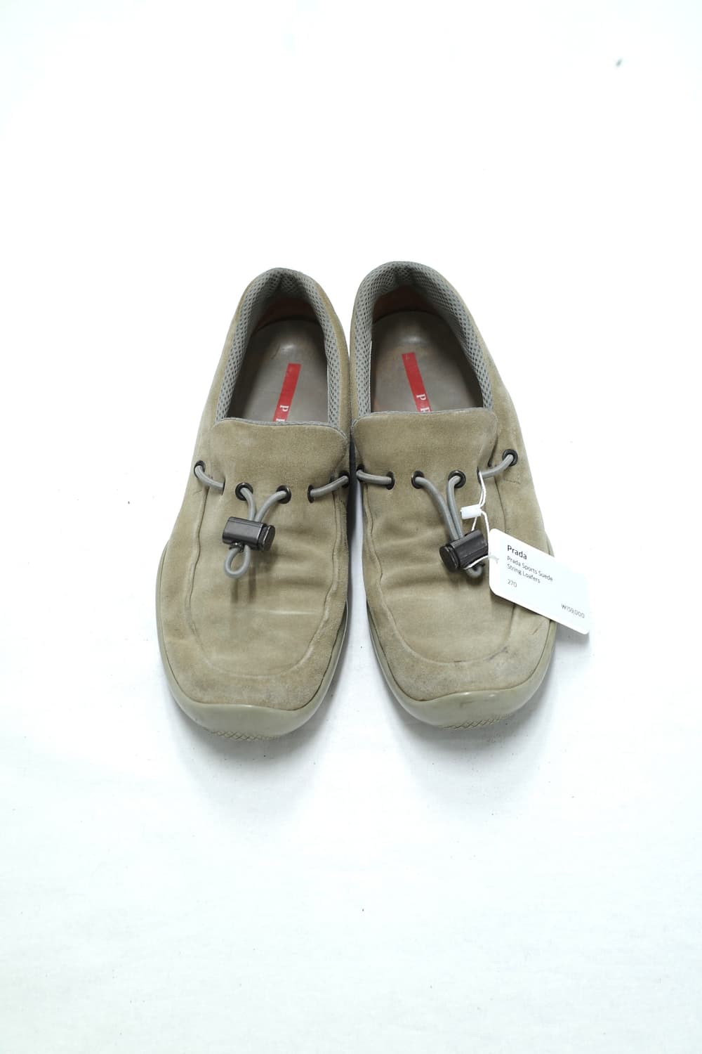 Prada Sports Suede String Loafers 상품이미지1