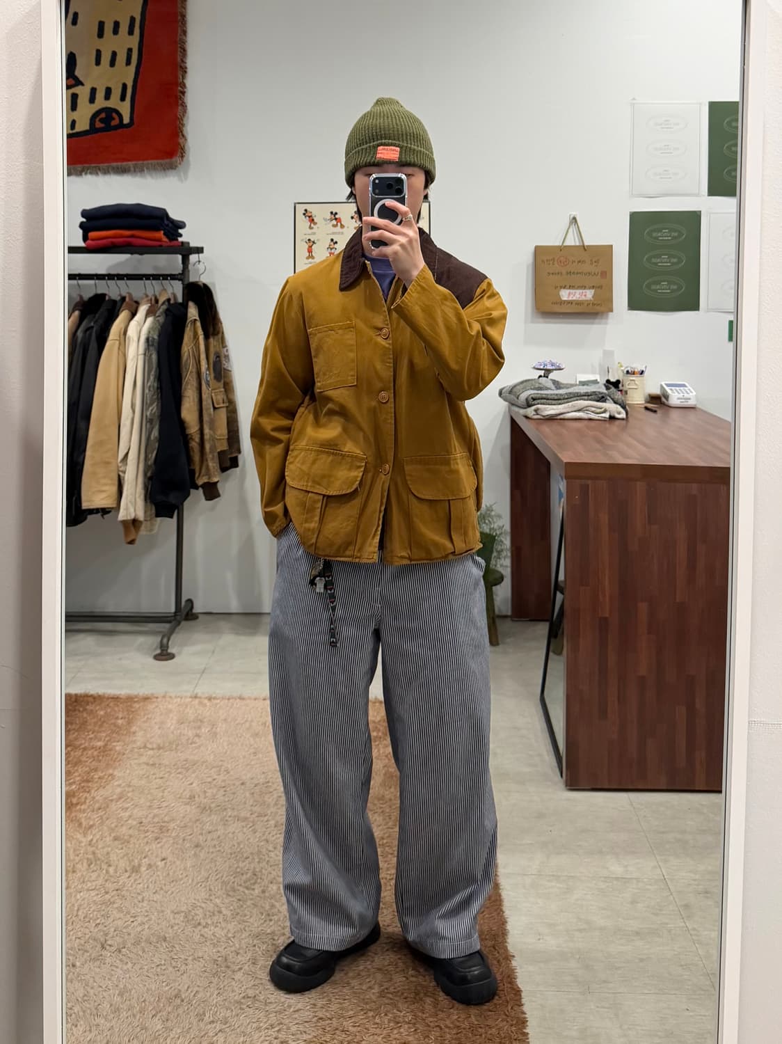 90s RedHead 레드헤드 빈티지 캔버스 모호크 헌팅 자켓 상품이미지2