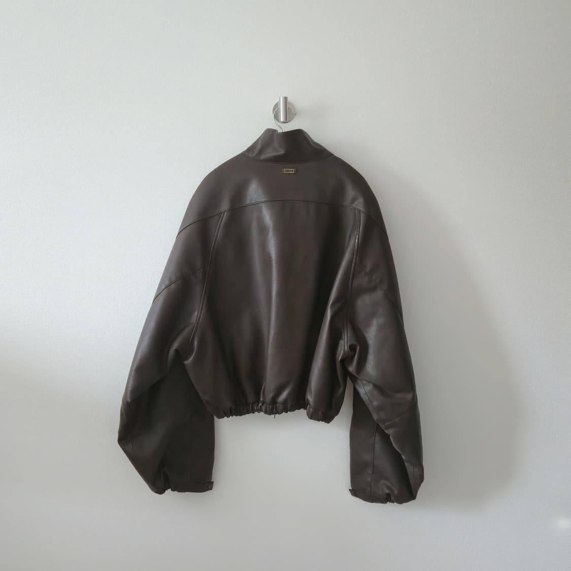AJOBYJO Vegan Leather Short Blouson 상품이미지2
