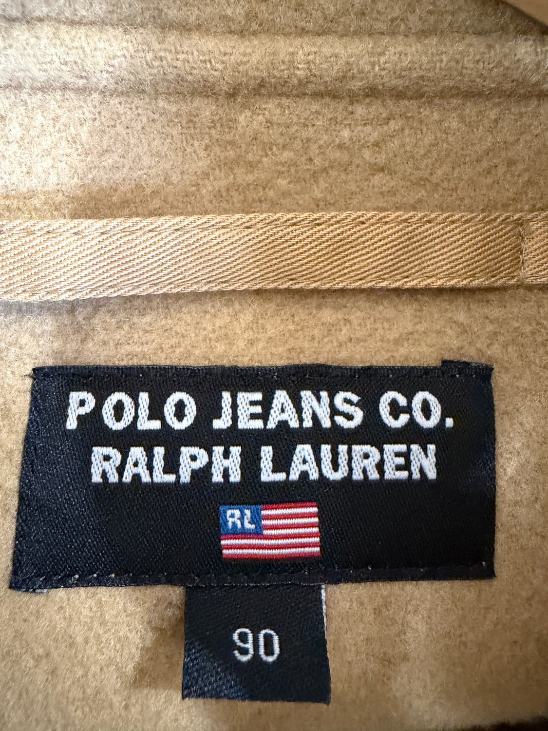 폴로 진스 울 더플 코트 상품이미지6