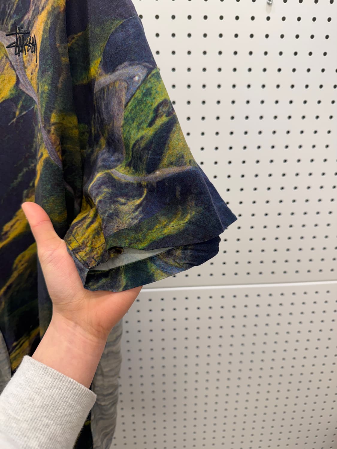 스투시 그래픽 패턴 오픈카라 반팔 셔츠 U436 상품이미지4