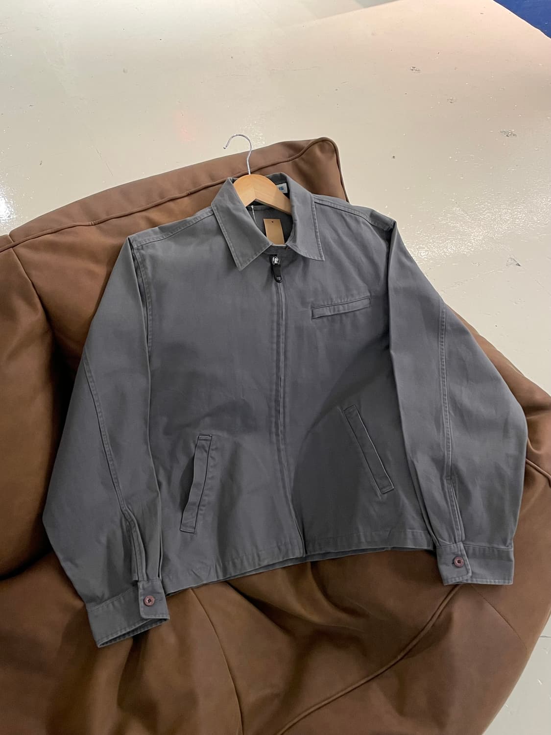 YSL 입생로랑 jeans 커프로고 스윙탑 자켓 상품이미지4